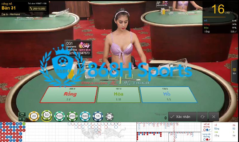 bàn cược rongho 868h