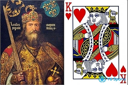 Charlemagne Charles (742-814) đại diện quân già k cơ