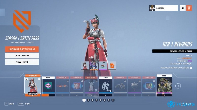 Khởi đầu chơi game Overwatch bằng cách chọn chế độ luyện tập