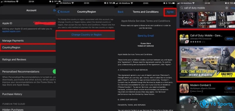 Các thao tác tải game Call Of Duty Modern Warfare trên hệ điều hành iOS