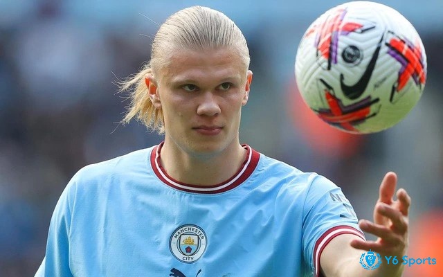Erling Haaland có nhiều đóng góp cho cú ăn 3 của ManCity