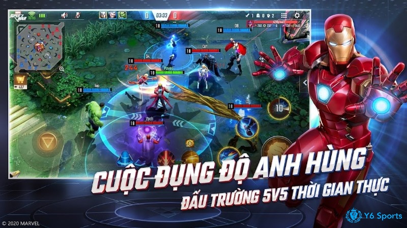 Marvel Super War là trò chơi giải trí về các siêu anh hùng cực hấp dẫn và lôi cuốn