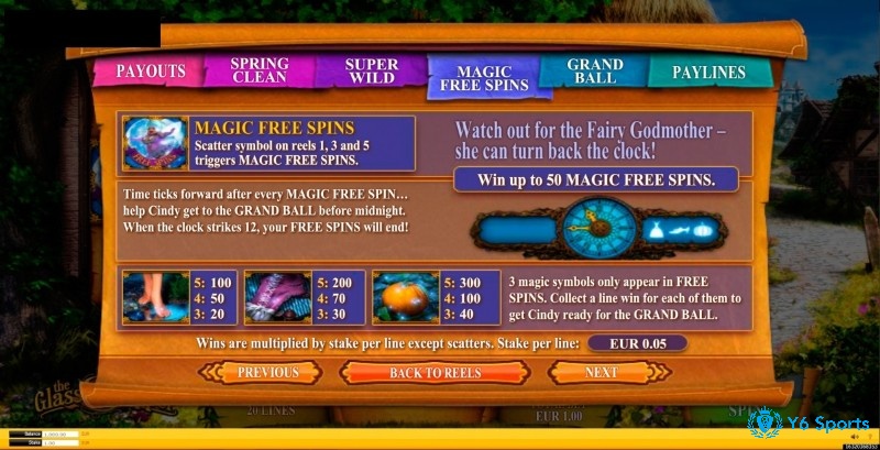 Vòng thưởng Magic Free Spin sẽ được kích hoạt và giúp bạn có được khoản thưởng lên tới 50 vòng quay miễn phí