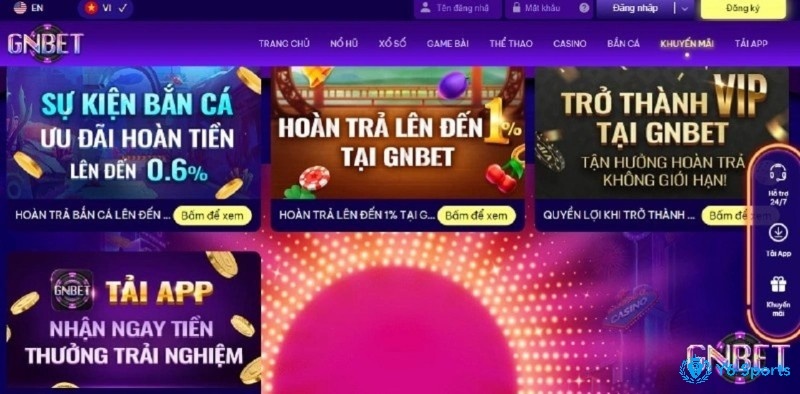 Đăng nhập Gnbet nhanh, quy trình đơn giản và an toàn