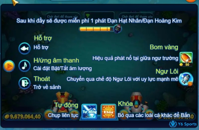 Hãy đọc các thông tin chi tiết của game để chơi hiệu quả