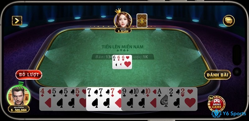 Khám phá game tiến lên miền nam