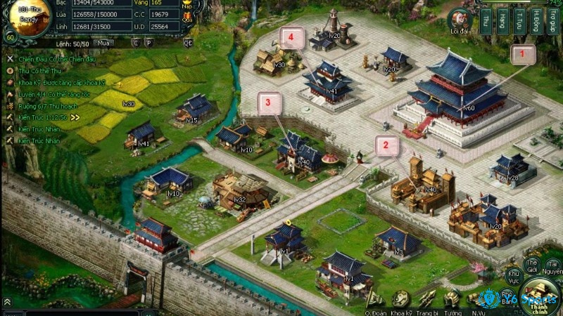 Một game Tam Quốc hay cần có đồ họa đẹp mắt và cốt truyện hấp dẫn