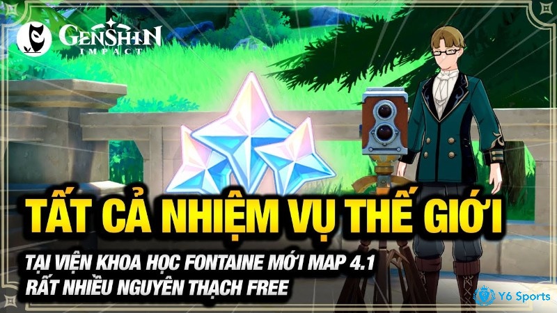 Nhiệm vụ Thế Giới trong Genshin Impact mang đến nhiều câu chuyện thú vị và phần thưởng hấp dẫn