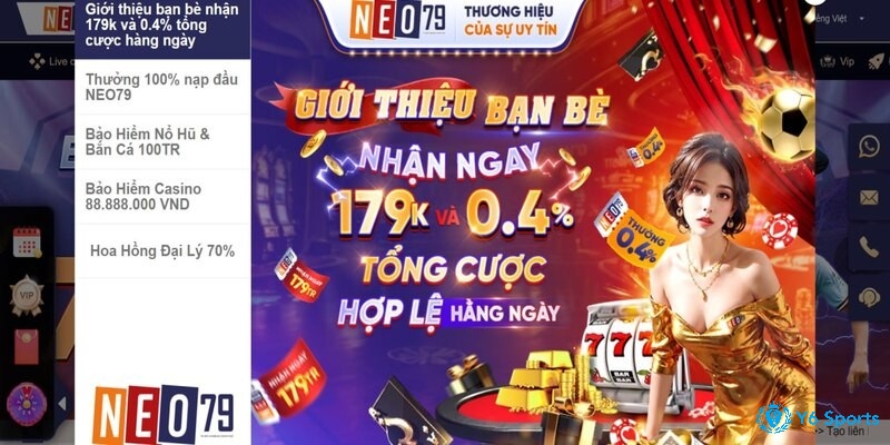 Đăng nhập Neo79 trải nghiệm kho game cực hấp dẫn