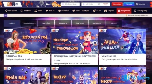 Đăng nhập Neo79 hướng dẫn giải đáp chi tiết