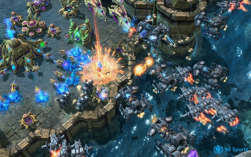 Trải nghiệm gameplay RTS đỉnh cao: Cân bằng chiến thuật, tốc độ phản ứng trong từng trận đấu StarCraft 2