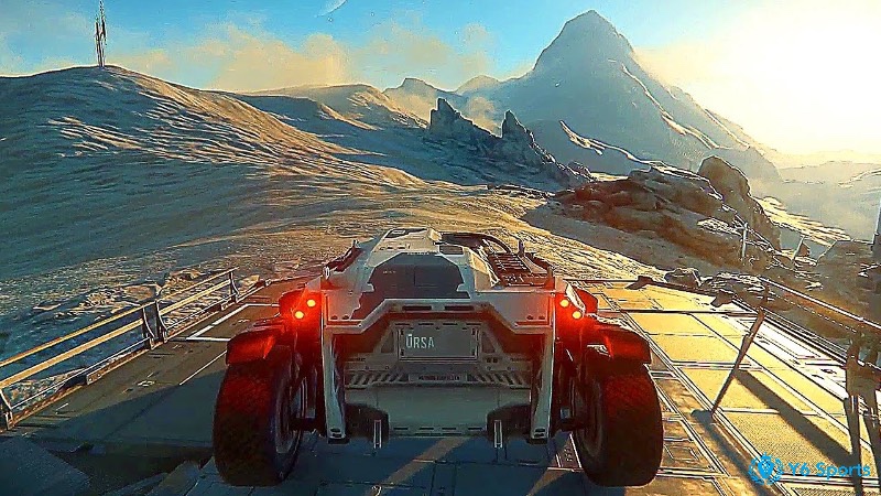 Không gian vũ trụ vô tận trong StarCitizen cho phép người chơi tự do khám phá hệ thống sinh thái ngoài trái đất.