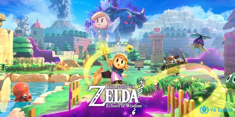 Legend of Zelda: Echoes of Eternity - tựa game nổi tiếng trên Nintendo, với thế giới mở rộng lớn và cơ chế tương tác với môi trường.