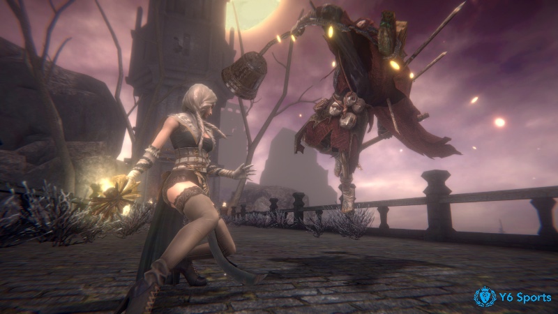 Tựa game với đồ hoạ console-quality độc đáo, Pascal's Wager: Definitive Edition mang màu sắc gothic u ám huyền bí.
