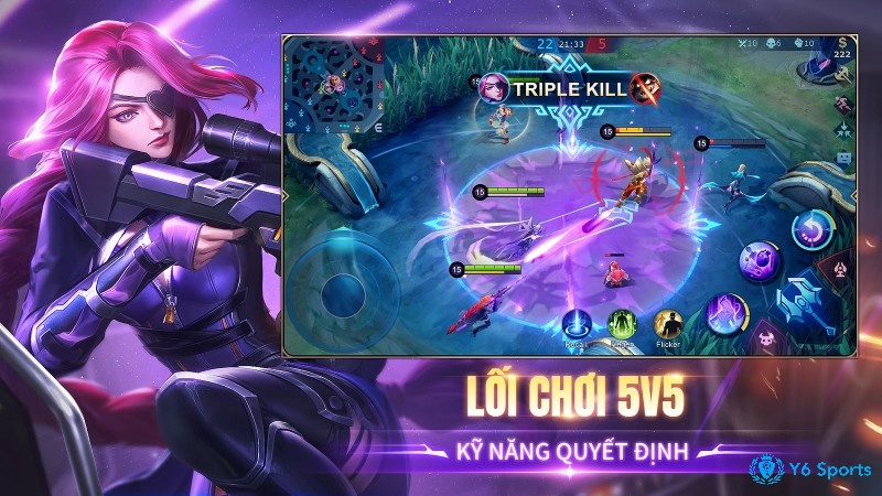 Mobile Legends: Bang Bang mang lối chơi 5v5 chiến thuật