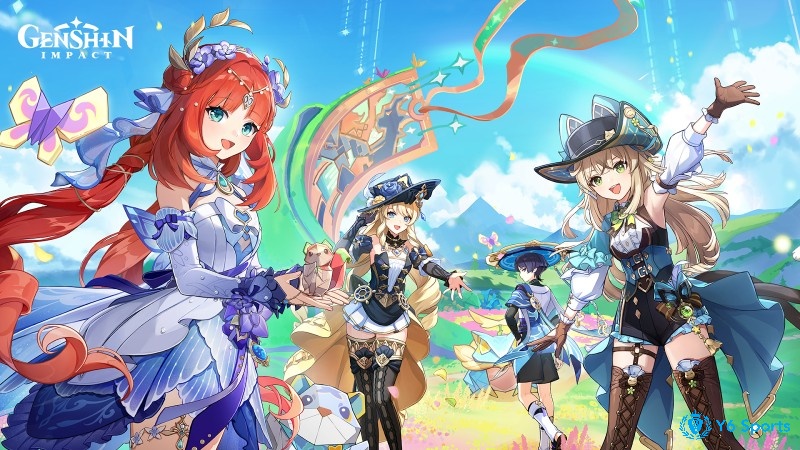 Genshin Impact: New Era game anime mobile nổi tiếng toàn cầu nổi bật với đồ họa 4K với bản đồ rộng lớn