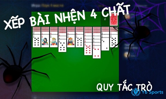 Mục tiêu tạo ra những dãy bài liên tiếp giảm dần với chất lá bài trên khác với chất lá bài dưới