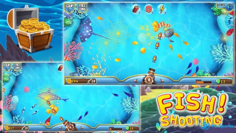 Từ đấu đơn đến chế độ co-op và giải đấu, game bắn cá quốc tế luôn giữ được sự mới mẻ qua từng chế độ chơi.