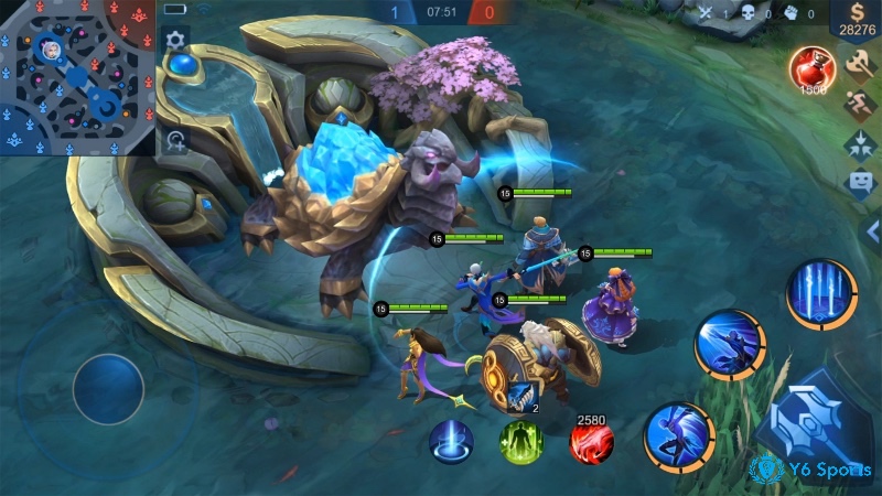 Trận đấu tốc độ cao của Mobile Legends với thiết kế đơn giản, dễ tiếp cận.