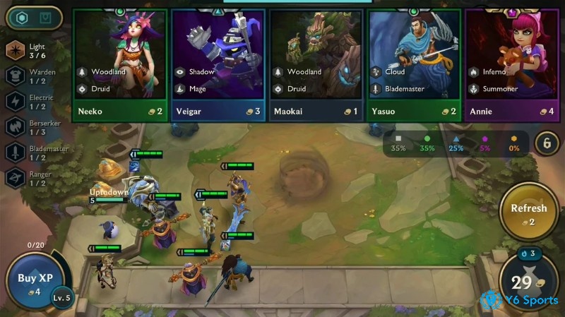 TeamFight Tactics Mobile game online mobile hay nhất thể loại auto battler với các nhân vật trong League of Legends
