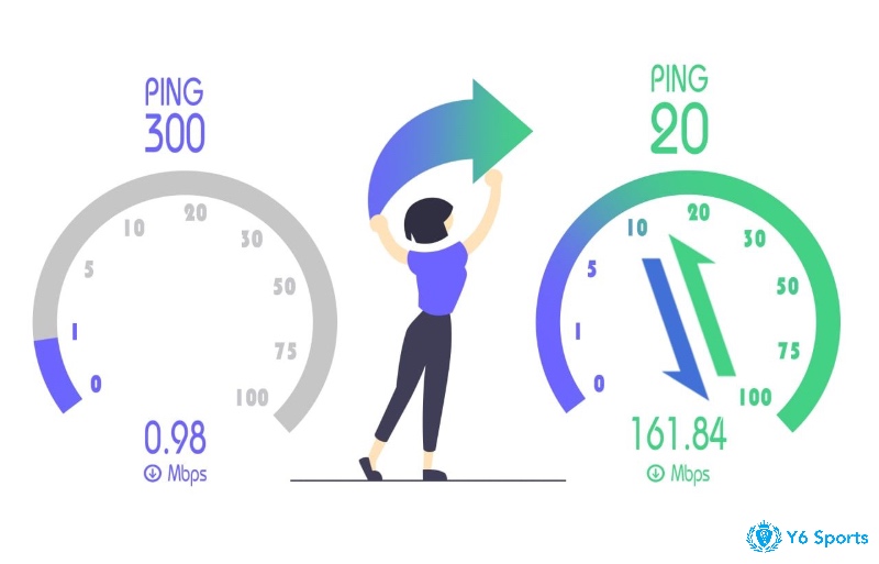 Ping thấp giúp trải nghiệm game mượt mà hơn – ưu tiên dùng WiFi mạnh và chọn máy chủ gần.