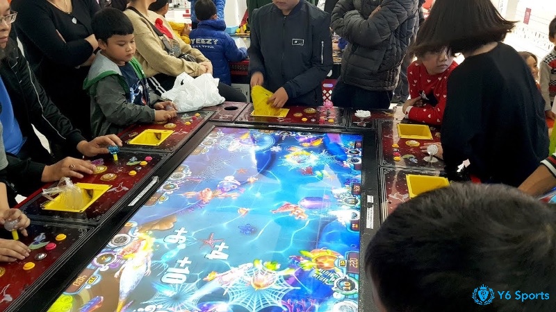 Game bắn cá tại Vincom nổi bật với thiết bị hiện đại, đồ họa bắt mắt và không gian giải trí sôi động.
