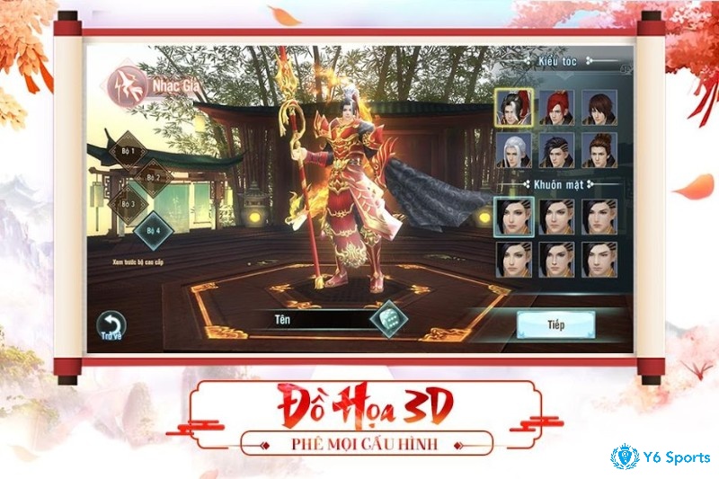 Game giống võ lâm truyền kỳ mobile với đồ họa 3D ấn tượng, 6 môn phái và những trận chiến combo kỹ năng hoành tráng.