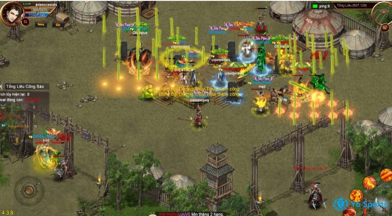 Game kiếm hiệp một trong những game giống Võ lâm Truyền Kỳ Mobile