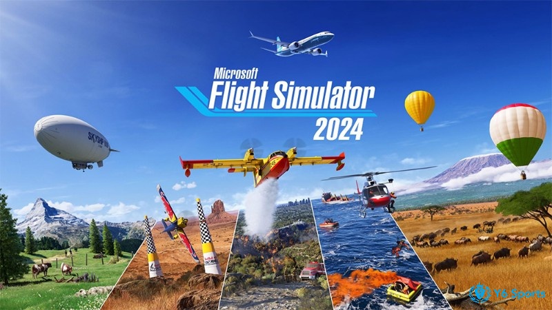 Microsoft Flight Simulator nổi bật nhờ đồ họa 3D chi tiết và trải nghiệm hàng không chân thực