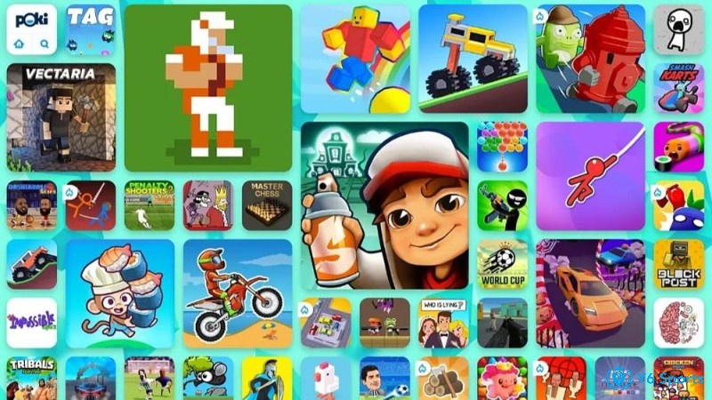 Game online miễn phí Poki – nền tảng giải trí đa dạng với hàng nghìn trò chơi hấp dẫn