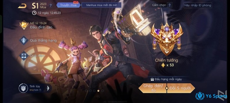Đấu rank trong game vui Liên Quân Mobile là nơi rèn luyện kỹ năng và khẳng định đẳng cấp của game thủ.