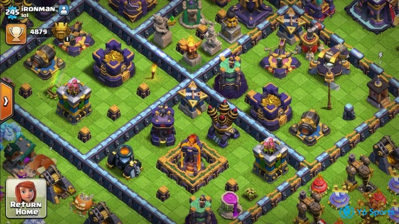 Game chiến thuật hay nhất trên Android về xây dựng, huấn luyện quân đội và chiến đấu trong Clash of Clans.