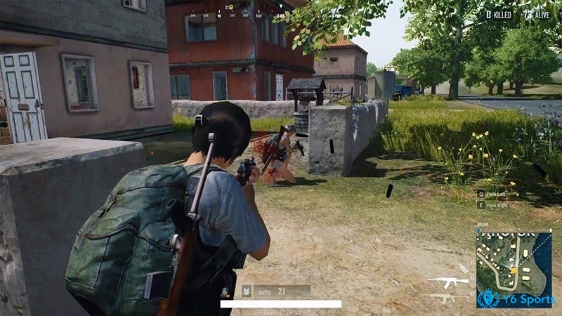 Game sinh tồn Battle Royale với bản đồ rộng lớn.
