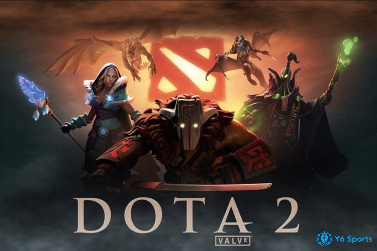 Trận đấu Dota 2 với chiến thuật và anh hùng đa dạng.