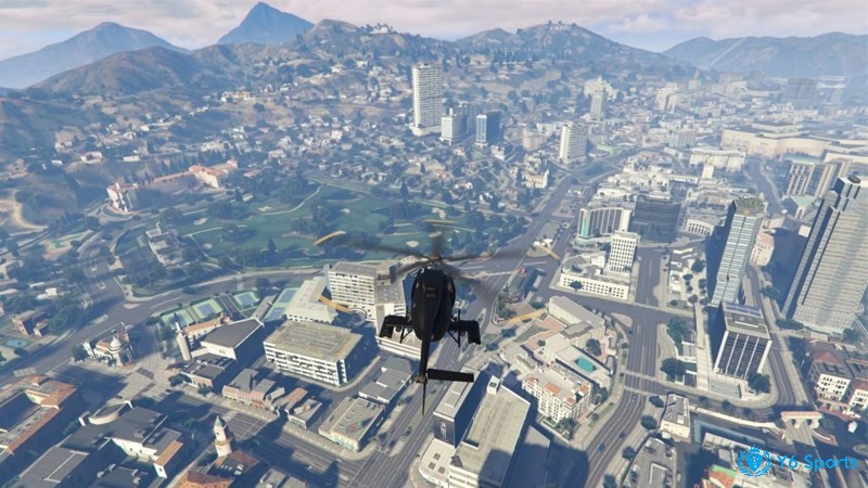 Khám phá Los Santos trong GTA V Online.