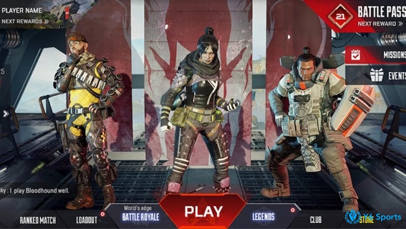 Đội 3 người thi đấu Battle Royale trong Apex Legends.