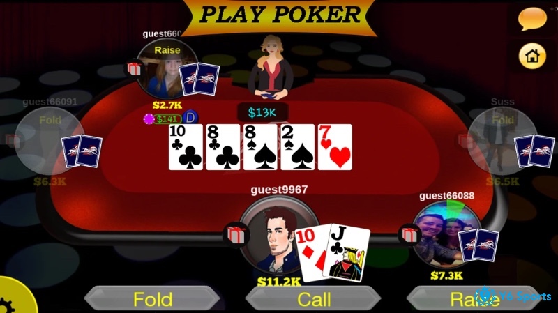 Poker Offline hỗ trợ nhiều biến thể poker với AI thông minh thích ứng phong cách chơi.