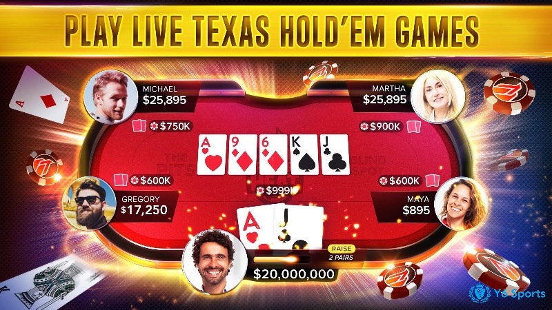 Poker Heat gây ấn tượng với đồ họa đỉnh cao và AI mô phỏng người chơi thật.