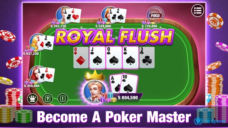 Tính năng đa dạng từ hướng dẫn, AI, thống kê cho đến chip ảo giúp poker offline trở nên toàn diện.