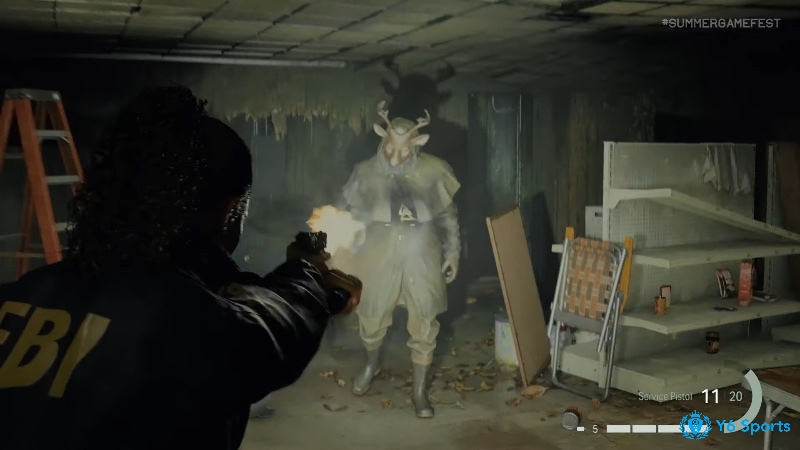 Alan Wake II khai thác nỗi sợ tâm lý và sự mơ hồ giữa thực tại và ác mộng.