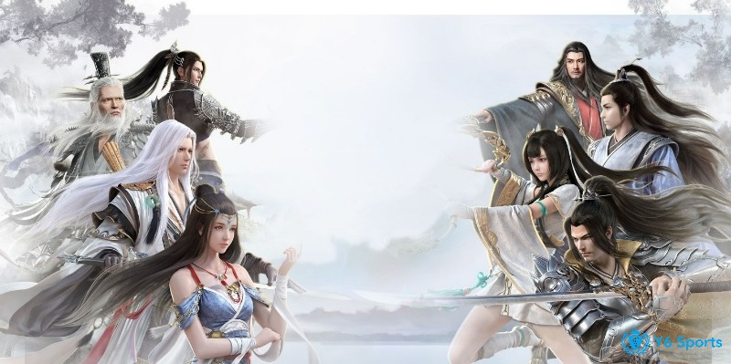 Top game nhập vai kiếm hiệp hiện đại hòa trộn tinh hoa võ hiệp với ninja, samurai và phép thuật phương Tây, tạo nên thế giới đa dạng và mới mẻ