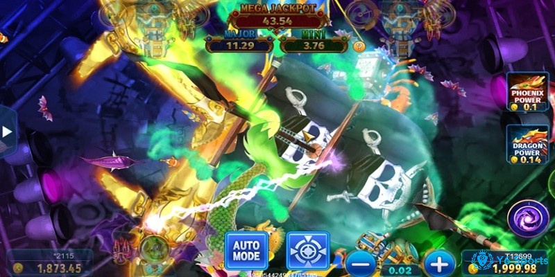 Ocean King Jackpot có đồ họa đẹp mắt cùng những hiệu ứng đầy ấn tượng