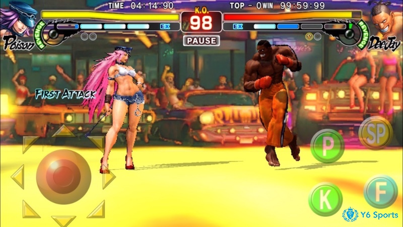 Sử dụng tay cầm hoặc tùy chỉnh điều khiển để nâng cao trải nghiệm các game đối kháng hay cho Android.