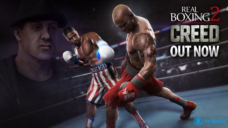 Chú thích: Real Boxing 2 mang đến trải nghiệm quyền Anh thực tế trên di động.