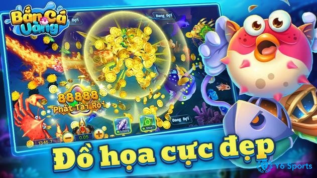 Đồ họa sắc nét cùng hiệu ứng âm thanh trong game cực kì chân thật