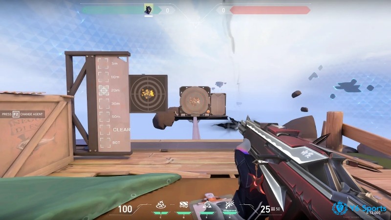 Crosshair đặt ngang đầu giúp tăng tỉ lệ headshot trong game bắn súng