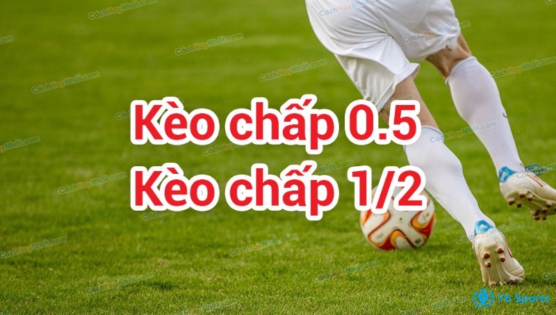 Kèo nửa trái chỉ có hai khả năng: thắng hoặc thua, loại bỏ trường hợp hoàn tiền.