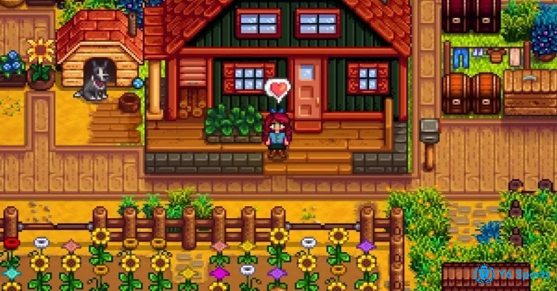Stardew Valley hấp dẫn bởi sự hòa trộn giữa xây dựng nông trại, nhập vai và sáng tạo trong không gian mở