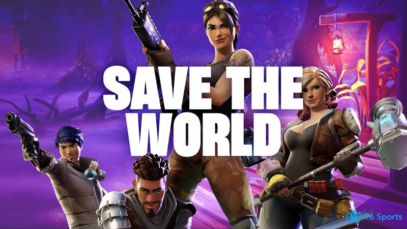 Fortnite: Save the World kết hợp sinh tồn, bắn súng và xây dựng, tạo nên trải nghiệm hành động sáng tạo đặc biệt