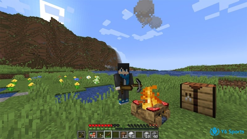 Minecraft Pocket Edition hấp dẫn với lối chơi sáng tạo không giới hạn và chế độ sinh tồn đa dạng
